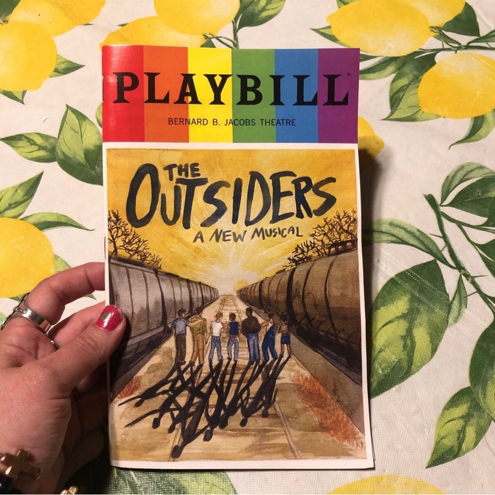 The Outsiders - Broadway Musical Pride Playbill 2026